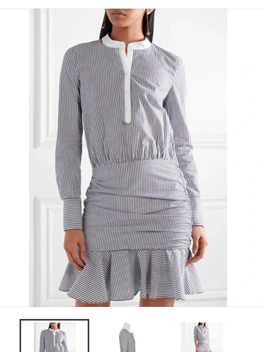 Veronica Beard Striped Shaped Dress Size S